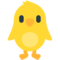 Front-Facing Baby Chick emoji on Mozilla
